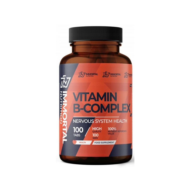 IMMORTAL VITAMIN B-COMPLEX 100tabl IMMORTAL VITAMIN B-COMPLEX 100tabl