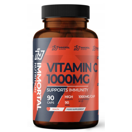 IMMORTAL VITAMIN C 1000 mg - 90 kaps