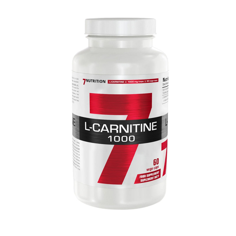 7 NUTRITION L-CARNITINE 1000 - 60 kaps 7 NUTRITION L-CARNITINE 1000 - 60 kaps