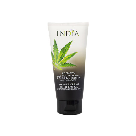 INDIA ŻEL POD PRYSZNIC Z OLEJEM KONOPII 200ml