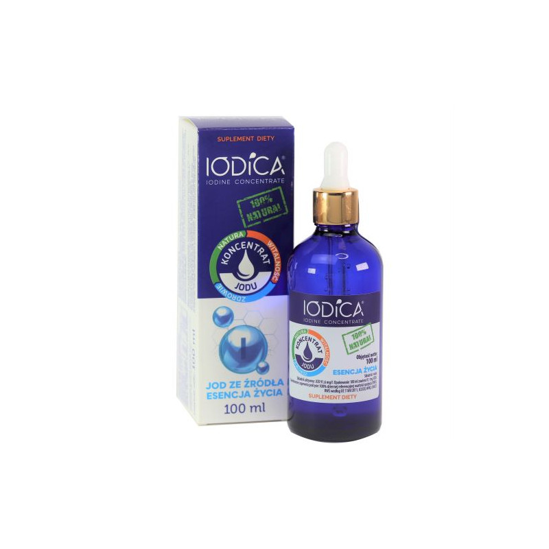 IODICA NATURALNY KONCENTRAT JODU 100ml IODICA NATURALNY KONCENTRAT JODU 100ml