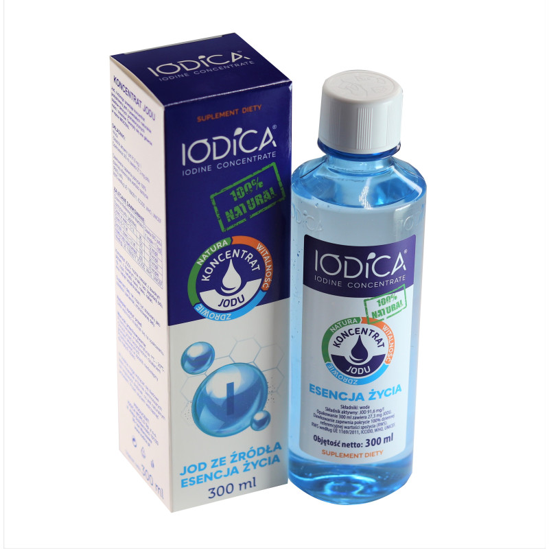IODICA NATURALNY KONCENTRAT JODU 300ml IODICA NATURALNY KONCENTRAT JODU 300ml