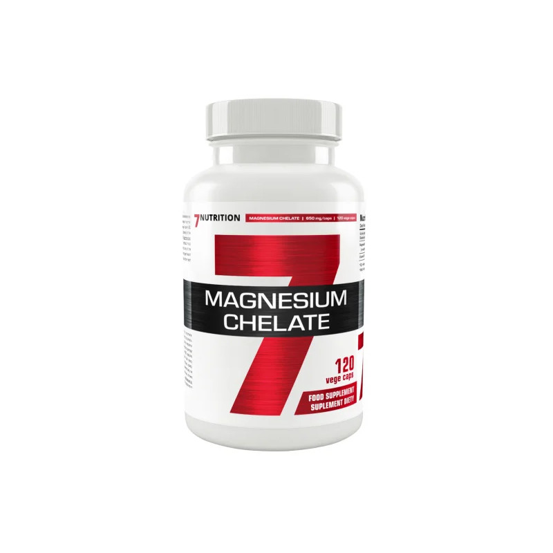 7 NUTRITION MAGNESIUM CHELATE 120kaps 7 NUTRITION MAGNESIUM CHELATE 120kaps