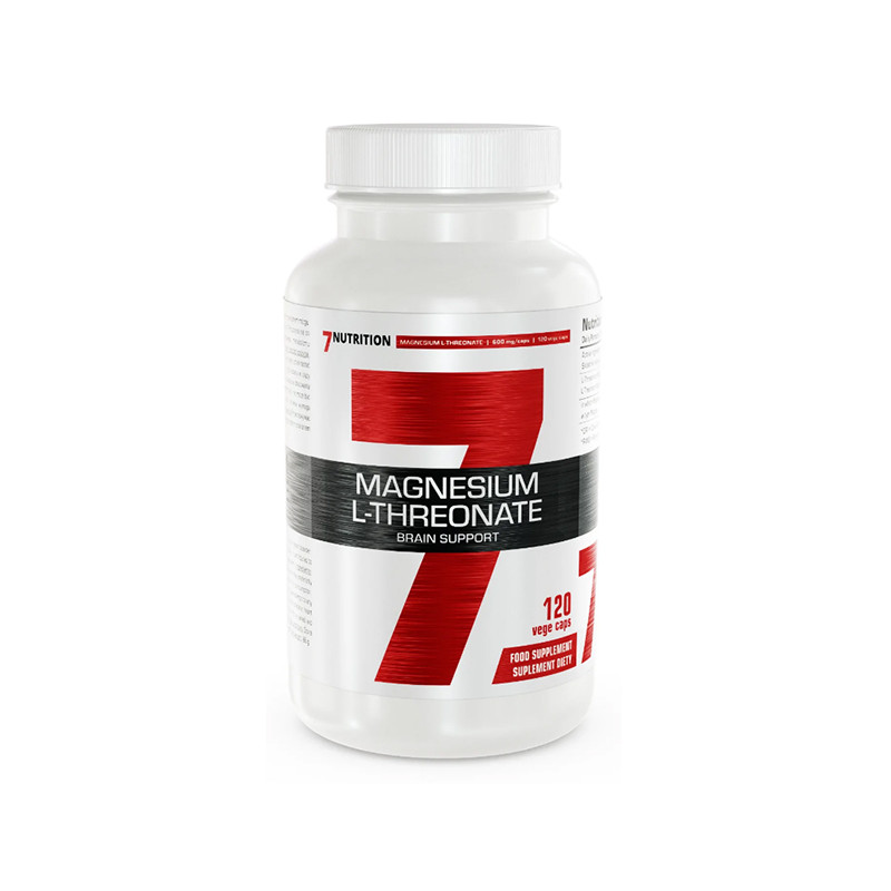 7 NUTRITION MAGNESIUM L-THREONATE - 120kaps 7 NUTRITION MAGNESIUM L-THREONATE - 120kaps