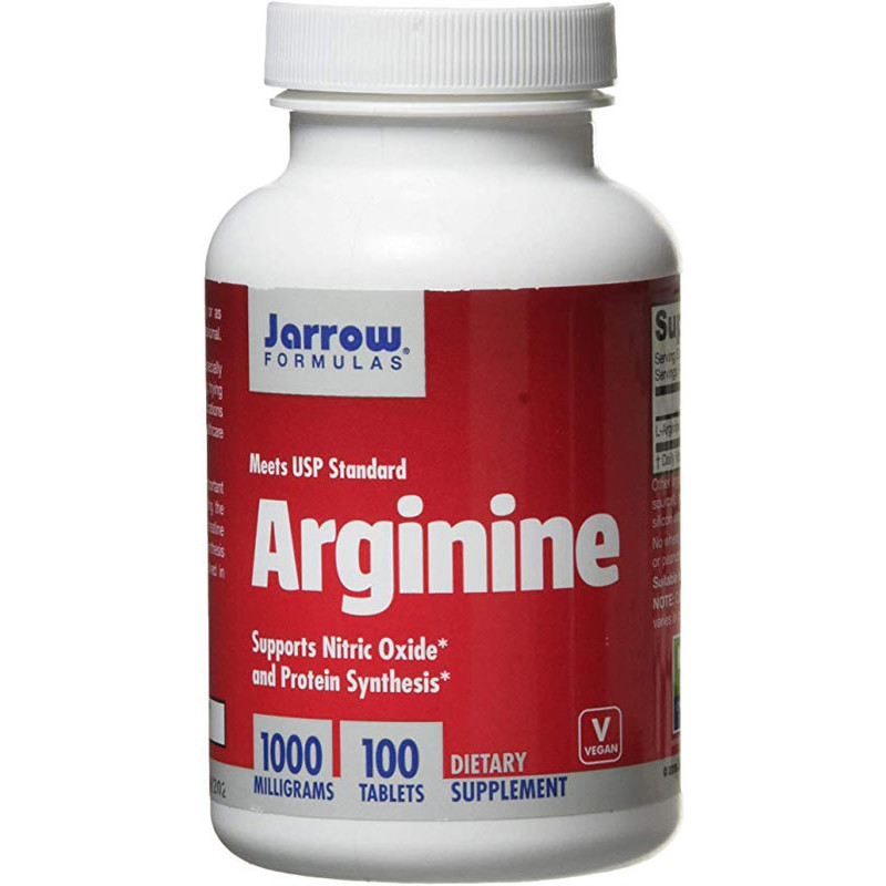JARROW FORMULAS ARGININE 1000mg - 100 tab JARROW FORMULAS ARGININE 1000mg - 100 tab
