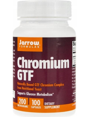 JARROW FORMULAS CHROMIUM GTF 200mcg - 100 kaps