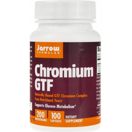 JARROW FORMULAS CHROMIUM GTF 200mcg - 100 kaps