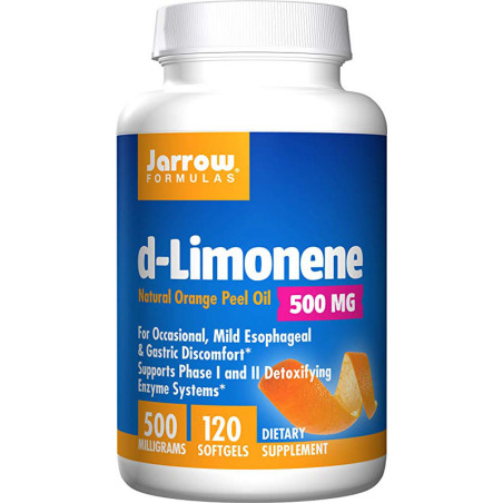 JARROW FORMULAS d-LIMONENE 500mg - 120 softgel