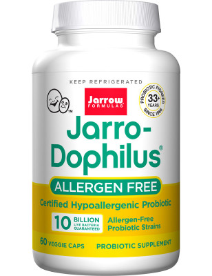 JARROW FORMULAS DOPHILUS ALLERGEN FREE 10 BIL-60 k