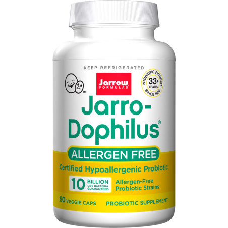 JARROW FORMULAS DOPHILUS ALLERGEN FREE 10 BIL-60 k
