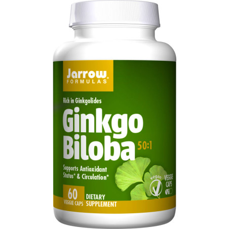 JARROW FORMULAS GINKGO BILOBA 50:1 - 60 kaps