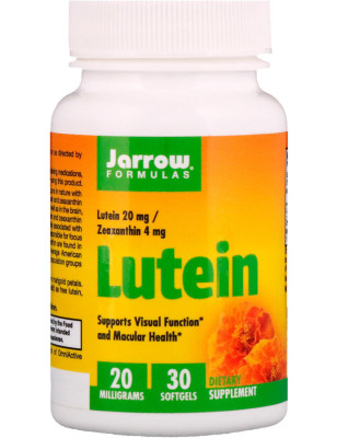 JARROW FORMULAS LUTEIN 20mg - 30 softgel