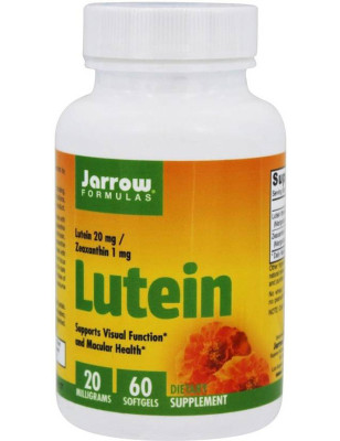 JARROW FORMULAS LUTEIN 20mg - 60 softgel