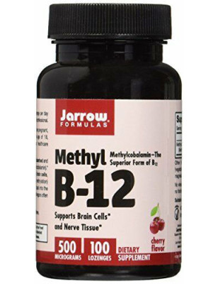 JARROW FORMULAS METHYL B-12 500mcg 100 tab