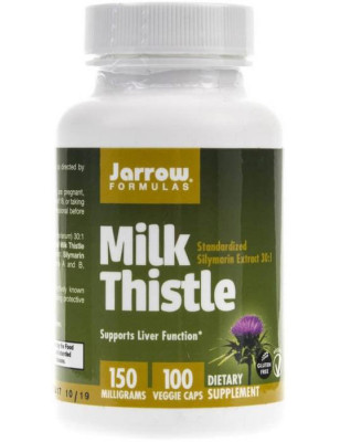 JARROW FORMULAS MILK THISTLE 150mg 100 kaps