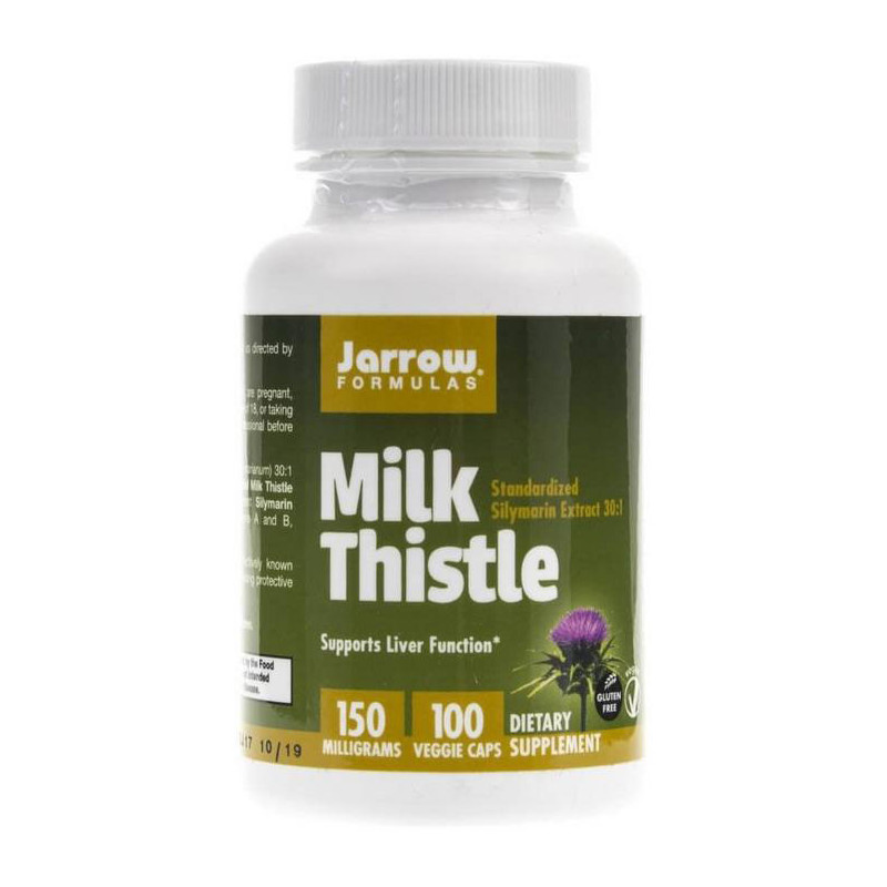 JARROW FORMULAS MILK THISTLE 150mg 100 kaps JARROW FORMULAS MILK THISTLE 150mg 100 kaps