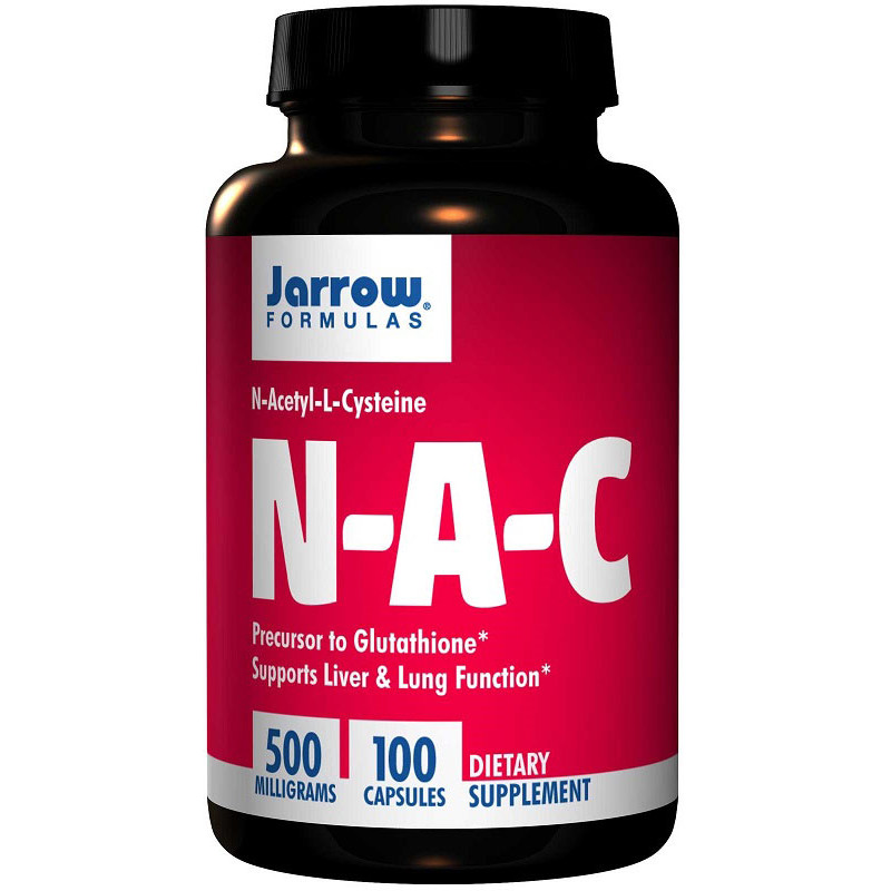 JARROW FORMULAS NAC 500mg - 100 kaps JARROW FORMULAS NAC 500mg - 100 kaps