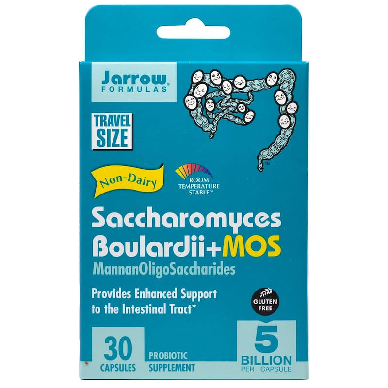 JARROW FORMULAS SACCHAROMYCES BOULARDII+MOS -30kap JARROW FORMULAS SACCHAROMYCES BOULARDII+MOS -30kap