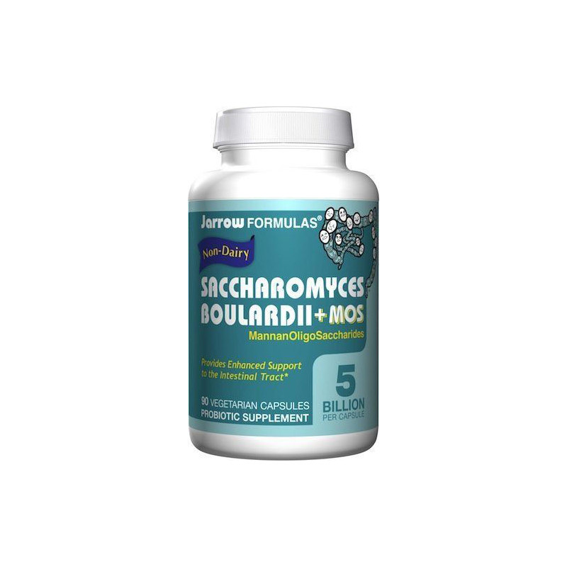 JARROW FORMULAS SACCHAROMYCES BOULARDII+MOS -90kap JARROW FORMULAS SACCHAROMYCES BOULARDII+MOS -90kap