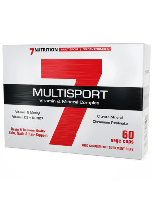 7 NUTRITION MULTISPORT VITAMIN & MINERAL 60kaps