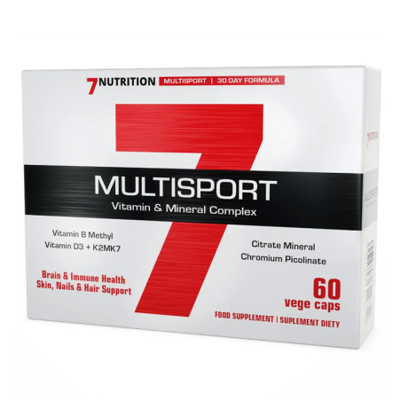 7 NUTRITION MULTISPORT VITAMIN & MINERAL 60kaps