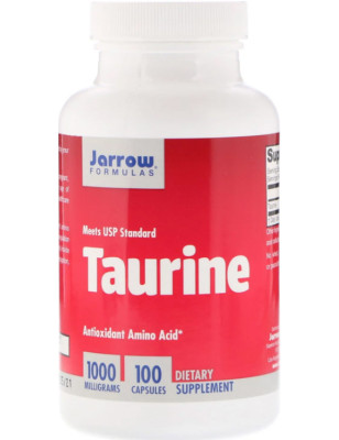 JARROW FORMULAS TAURINE 1000mg - 100 kaps