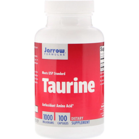 JARROW FORMULAS TAURINE 1000mg - 100 kaps