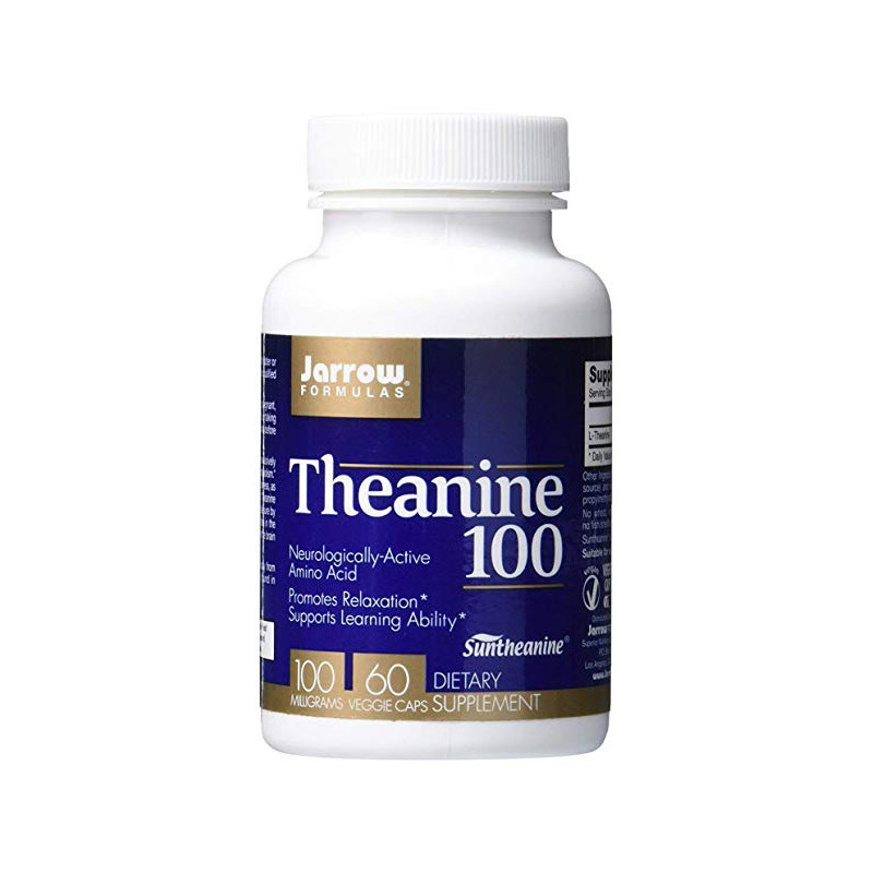 JARROW FORMULAS THEANINE 100mg - 60 kaps JARROW FORMULAS THEANINE 100mg - 60 kaps