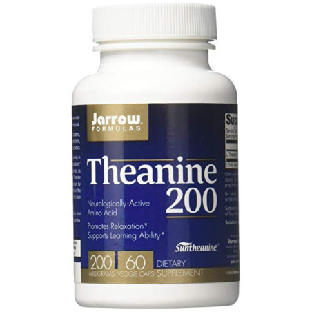 JARROW FORMULAS THEANINE 200mg - 60 kaps