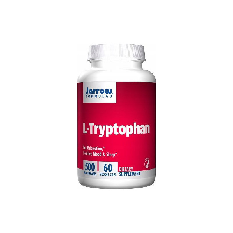 JARROW FORMULAS L-TRYPTOPHAN 500mg - 60 kaps JARROW FORMULAS L-TRYPTOPHAN 500mg - 60 kaps