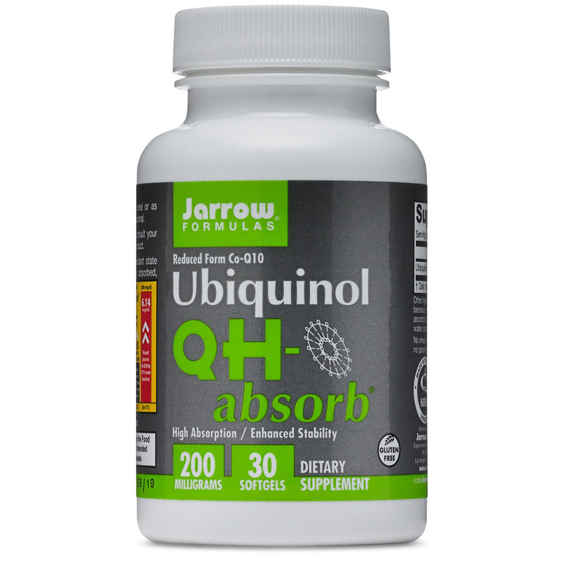 JARROW FORMULAS UBIQUINOL QH-Absorb 200mg-30 softg JARROW FORMULAS UBIQUINOL QH-Absorb 200mg-30 softg