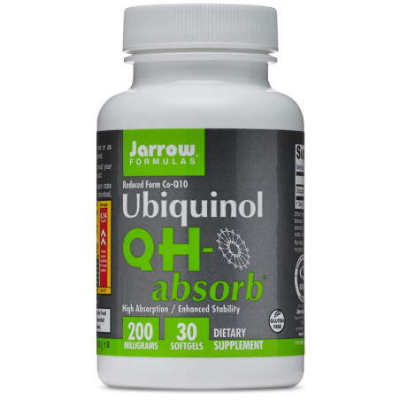 JARROW FORMULAS UBIQUINOL QH-Absorb 200mg-30 softg