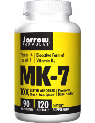 JARROW FORMULAS VITAMIN K2 MK-7 90mcg -120 softgel