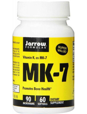 JARROW FORMULAS VITAMIN K2 MK-7 90mcg - 60 softgel