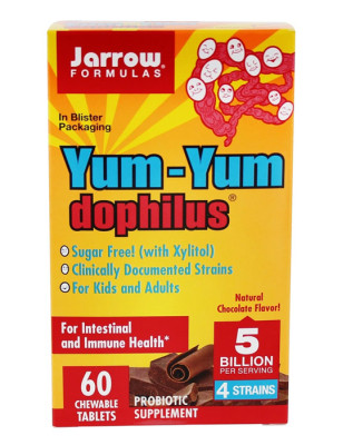 JARROW FORMULAS YUM-YUM DOPHILUS 5 BILLION 60 tab