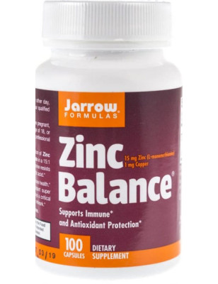JARROW FORMULAS ZINC BALANCE 100 kaps