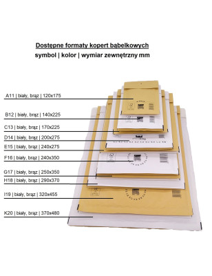 KOPERTY A11 DRUGI GATUNEK - 200szt