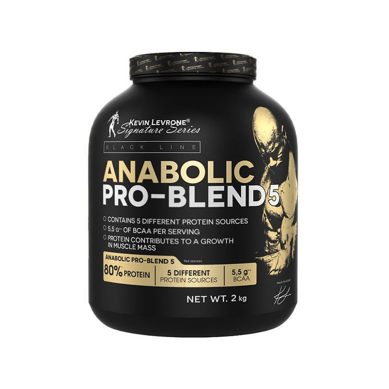 LEVRONE Anabolic Pro Blend 5 - 2 kg VANILLA LEVRONE Anabolic Pro Blend 5 - 2 kg VANILLA