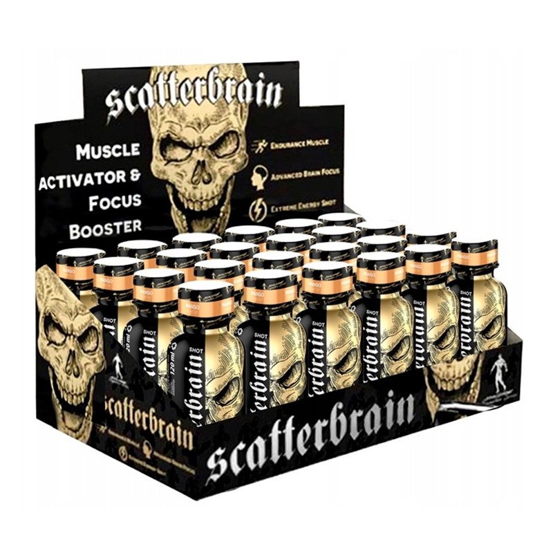 LEVRONE SCATTERBRAIN SHOT 24x120ml tangerine LEVRONE SCATTERBRAIN SHOT 24x120ml tangerine