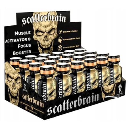 LEVRONE SCATTERBRAIN SHOT 24x120ml passion fruit