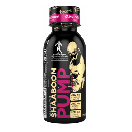 LEVRONE SHAABOOM PUMP JUICE SHOT 120ml orange-cher