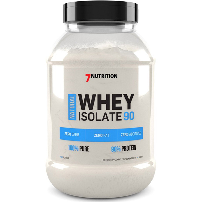 7 NUTRITION NATURAL WPI 90 - 2000g 7 NUTRITION NATURAL WPI 90 - 2000g