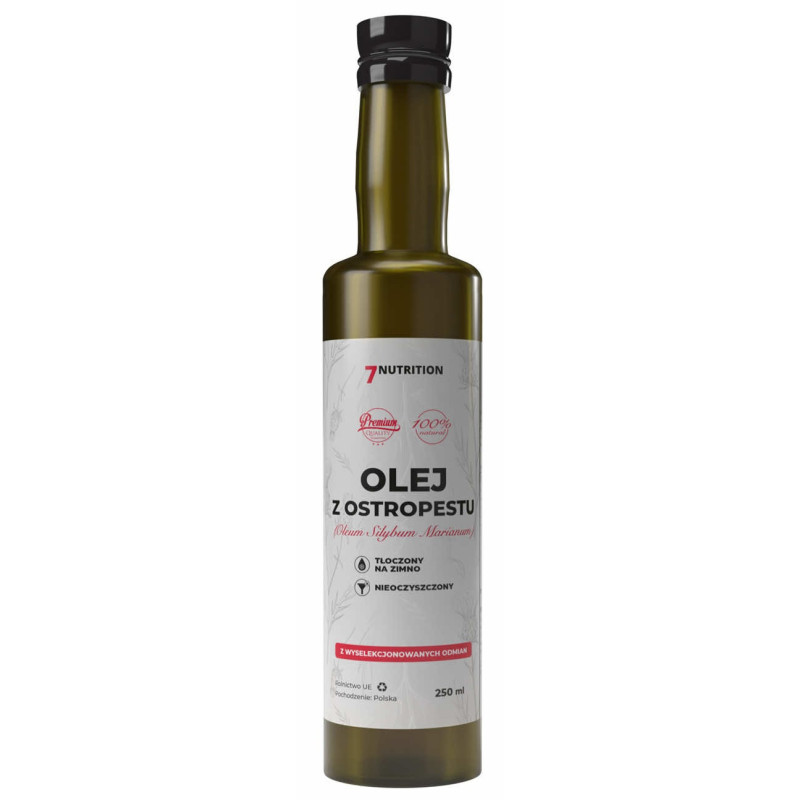 7 NUTRITION OLEJ Z OSTROPESTU 250ml 7 NUTRITION OLEJ Z OSTROPESTU 250ml