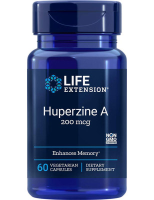 LIFE EXTENSION HUPERZINE A 200mcg -  60 kaps