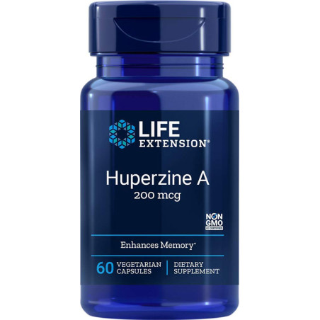 LIFE EXTENSION HUPERZINE A 200mcg -  60 kaps