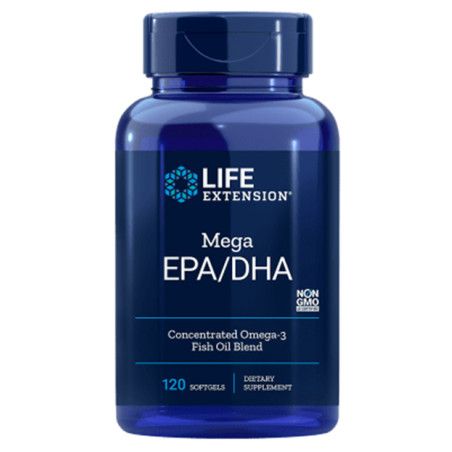 LIFE EXTENSION MEGA EPA/DHA 120softgel