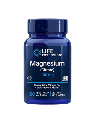 LIFE EXTENSION MAGNESIUM CITRATE 100mg-100 kaps