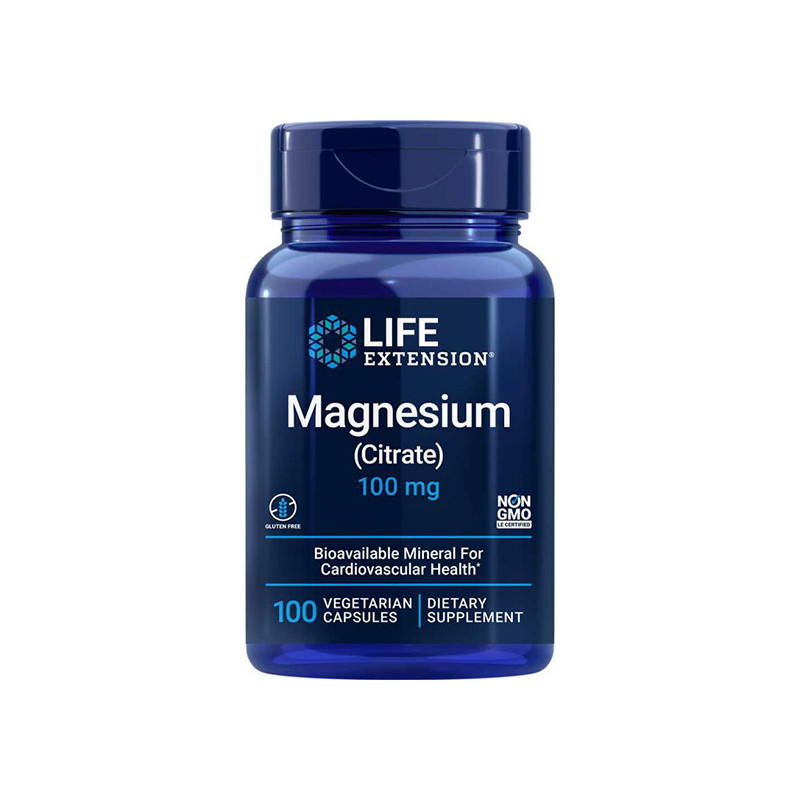 LIFE EXTENSION MAGNESIUM CITRATE 100mg-100 kaps LIFE EXTENSION MAGNESIUM CITRATE 100mg-100 kaps