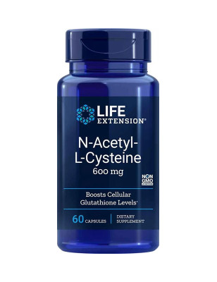 LIFE EXTENSION N-ACETYLO-L-CYSTEINA 60kaps
