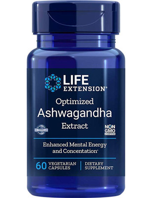 LIFE EXTENSION OPTIMIZED ASHWAGANDHA EXTR. 60 kaps